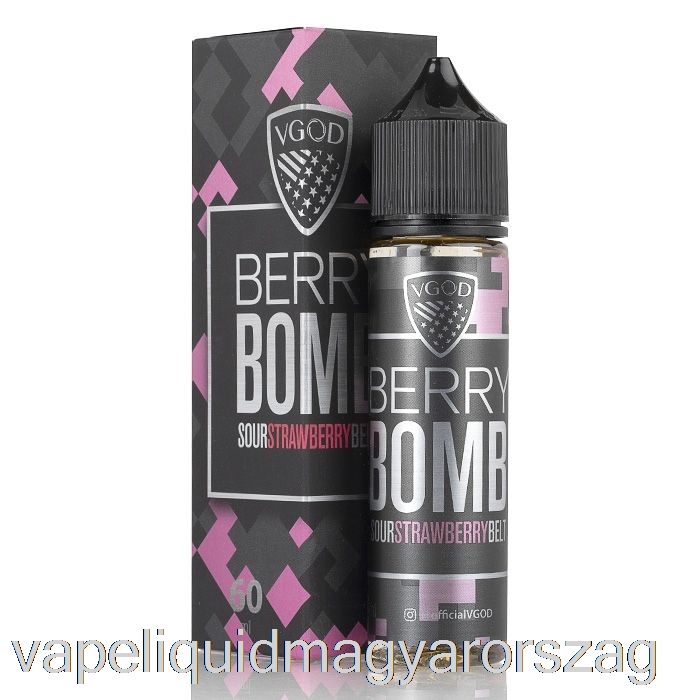 Bogyóbomba - Vgod E-liquid - 60ml 0mg Vape Folyadék